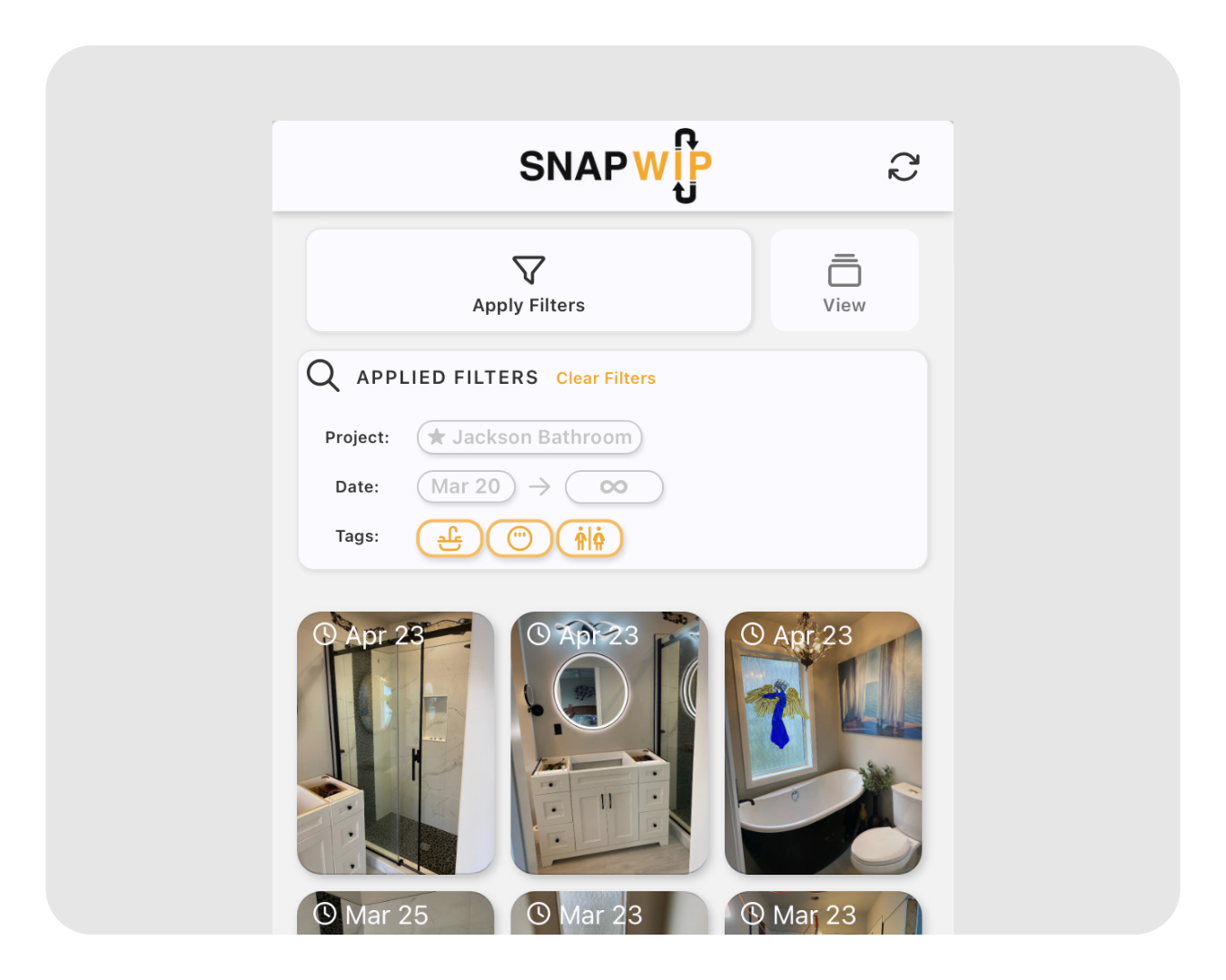 Features - Search (mobile)